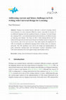 Research paper thumbnail of Addressing Current and Future Challenges in EAL Writing with Universal Design for Learning