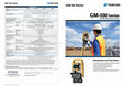 Research paper thumbnail of Total Station Topcon GM-105 Japan (R 1000M)