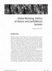 Research paper thumbnail of Global Worming: Politics of Nature and Earth(Worm) Systems