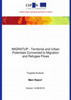 Research paper thumbnail of Territorial and Urban Potentials Connected to Migration and Refugee Flows