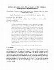 Research paper thumbnail of Effect of fabric structural design on the thermal properties of woven fabrics