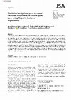 Research paper thumbnail of Statistical analysis of yarn to metal frictional coefficient of cotton spun yarn using Taguchi design of experiment