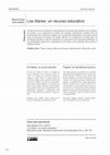 Research paper thumbnail of Los títeres: un recurso educativo