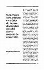 Research paper thumbnail of Modernización educativa y ética de la productividad.pdf