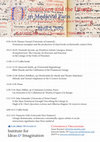 Research paper thumbnail of Conference Schedule: Dominicans and the Liturgy in Medieval Paris (April 5, 2019)