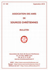 Research paper thumbnail of Nathalie Rambault, Pauline Allen. Jean Chrysostome. Panégyriques de martyrs, t. I, Sources Chrétiennes 595, Éditions du Cerf, 2018