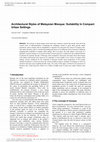 Research paper thumbnail of Architectural Styles of Malaysian Mosque: Suitability In Compact Urban Settings