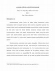 Research paper thumbnail of ANALISIS POPULIS KONSTITUSIONALISME dikonversi