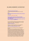 Research paper thumbnail of ISLAMISM, MODERNITY AND THE WEST (TURKEY) (and suggested readings)