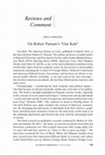 Research paper thumbnail of On Robert Putnam’s “Our Kids”