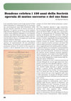 Research paper thumbnail of "Bondeno celebra i 150 anni della Società operaia di mutuo soccorso e del suo Inno", in "Risveglio Musicale", n. 6, Novembre/Dicembre, Roma, 2018.