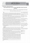 Research paper thumbnail of İnsan İskeletlerinde Travma: Travmaya Bağlı Ölüm Nedeni Üzerine Bir Araştırma Trauma on Human Skeletons: A Study on Cause of Death Related with Trauma