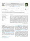 Research paper thumbnail of Assessment of phosphate solubilization activity of rhizobacteria in mangrove forest