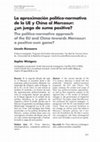 Research paper thumbnail of La aproximación político-normativa de la UE y China al Mercosur: ¿un juego de suma positiva?