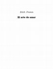 Research paper thumbnail of Erich Fromm el arte de amar