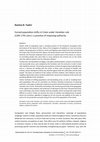 Research paper thumbnail of Forced population shifts in Crete under Venetian rule (13th-17th cent.): a practice of imposing authority