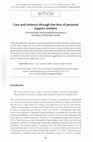 Research paper thumbnail of Care and violence through the lens of personal support workers