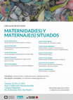 Research paper thumbnail of Círculo de Estudios Maternidad(es) y Maternaje(s) situados I (2019) UNSAM.pdf