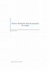 Research paper thumbnail of Survey: Relatório final da pesquisa de campo: Características e desafios do gerenciamento de projetos de software para negócios móveis