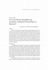 Research paper thumbnail of Let’s Get Along: Strengthening Academic-Nonprofit Partnerships in Research