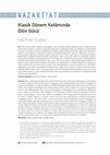 Research paper thumbnail of Klasik Dönem Kelâmında Dilin Gücü