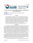 Research paper thumbnail of (2019) Escalar un proyecto con tecnología, el caso de las evaluaciones en línea en matemáticas