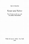 Research paper thumbnail of Guy G. Stroumsa, *Kanon und Kultur: Zwei Studien zur Hermeneutik des antiken Christentums* (Berlin: de Gruyter, 1999)