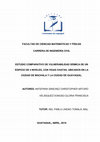 Research paper thumbnail of FACULTAD DE CIENCIAS MATEMÁTICAS Y FÍSICAS CARRERA DE INGENIERÍA CIVIL ESTUDIO COMPARATIVO DE VULNERABILIDAD SÍSMICA DE UN EDIFICIO DE 4 NIVELES, CON VIGAS CHATAS, UBICADOS EN LA