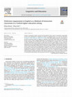 Research paper thumbnail of Preference organization in English as a Medium of Instruction classrooms in a Turkish higher education setting