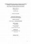 Research paper thumbnail of The McKinsey iGDP index and e-commerce, e-business and e-marketing contribution's to global GDP in African countries economy. Area of research: International Economics and Commerce