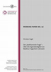 Research paper thumbnail of Die "boethianische Frage" – Über die Eigenständigkeit von Boethius’ logischem
Lehrwerk