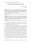 Research paper thumbnail of TRÊS MODOS DE RECEPÇÃO DOS CLÁSSICOS