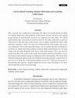 Research paper thumbnail of Activity-Based Teaching, Student Motivation and Academic Achievement