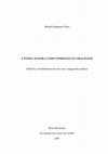 Research paper thumbnail of Brenda Marques Pena A POESIA SONORA COMO EXPRESSÃO DA ORALIDADE: História e desdobramentos de uma vanguarda poética