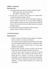 Research paper thumbnail of UNIDAD 3: Globalización Respuestas parte I