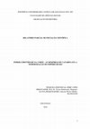 Research paper thumbnail of RELATÓRIO PARCIAL DE INICIAÇÃO CIENTÍFICA: PODER E IDENTIDADE NA CORTE -AS MEMÓRIAS DE CATARINA II E A MODERNIZAÇÃO DO IMPÉRIO RUSSO