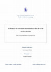 Research paper thumbnail of L’effet direct des conventions internationales en droit du travail
devant le juge belge. Etat de la jurisprudence et perspectives