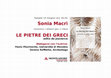 Research paper thumbnail of Le pietre dei greci