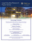 Research paper thumbnail of Knowledge Commons