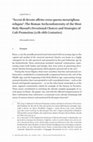 Research paper thumbnail of “Accesi di devoto affetto verso questa meravigliosa reliquia”: The Roman Archconfraternity of the Most Holy Shroud’s Devotional Choices and Strategies of Cult Promotion (17th-18th Centuries), in The Shroud at Court, edited by P. Cozzo, A. Merlotti, A. Nicolotti, Leiden, Brill, 2019, pp. 214-237.