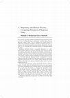 Research paper thumbnail of Hegemony and human security 3 1. Hegemony and Human Security: Competing Principles of Regional Order