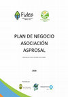 Research paper thumbnail of PLAN DE NEGOCIO SAL MARINA ASPROSAL