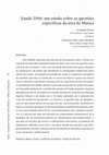 Research paper thumbnail of Enade 2006: um estudo sobre as questões específicas da área de Música