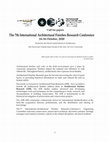 Research paper thumbnail of Call for papers: The 7th International Architectural Finishes Research Conference 14–16 October, 2020