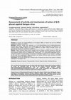 Research paper thumbnail of Assessment of activity and mechanism of action of β-D- glucan against dengue virus