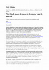 Research paper thumbnail of Niet God maar de mens is de motor van de moraal