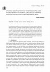 Research paper thumbnail of Originile viziunii științifice moderne asupra lumii în Creștinismul occidental, contextul și urmările acesteia în planul vieții creștine (partea întâi)