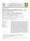 Research paper thumbnail of Identifying transboundary conservation priorities in a biodiversity hotspot of China and Myanmar: Implications for data poor mountainous regions