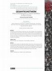 Research paper thumbnail of Gesamtkunstwerk. Arte contemporáneo y cultura mediática en Boris Groys