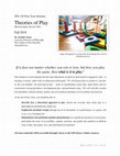 Research paper thumbnail of SCURO 2018 First Year Seminar: Theories of Play Syllabus